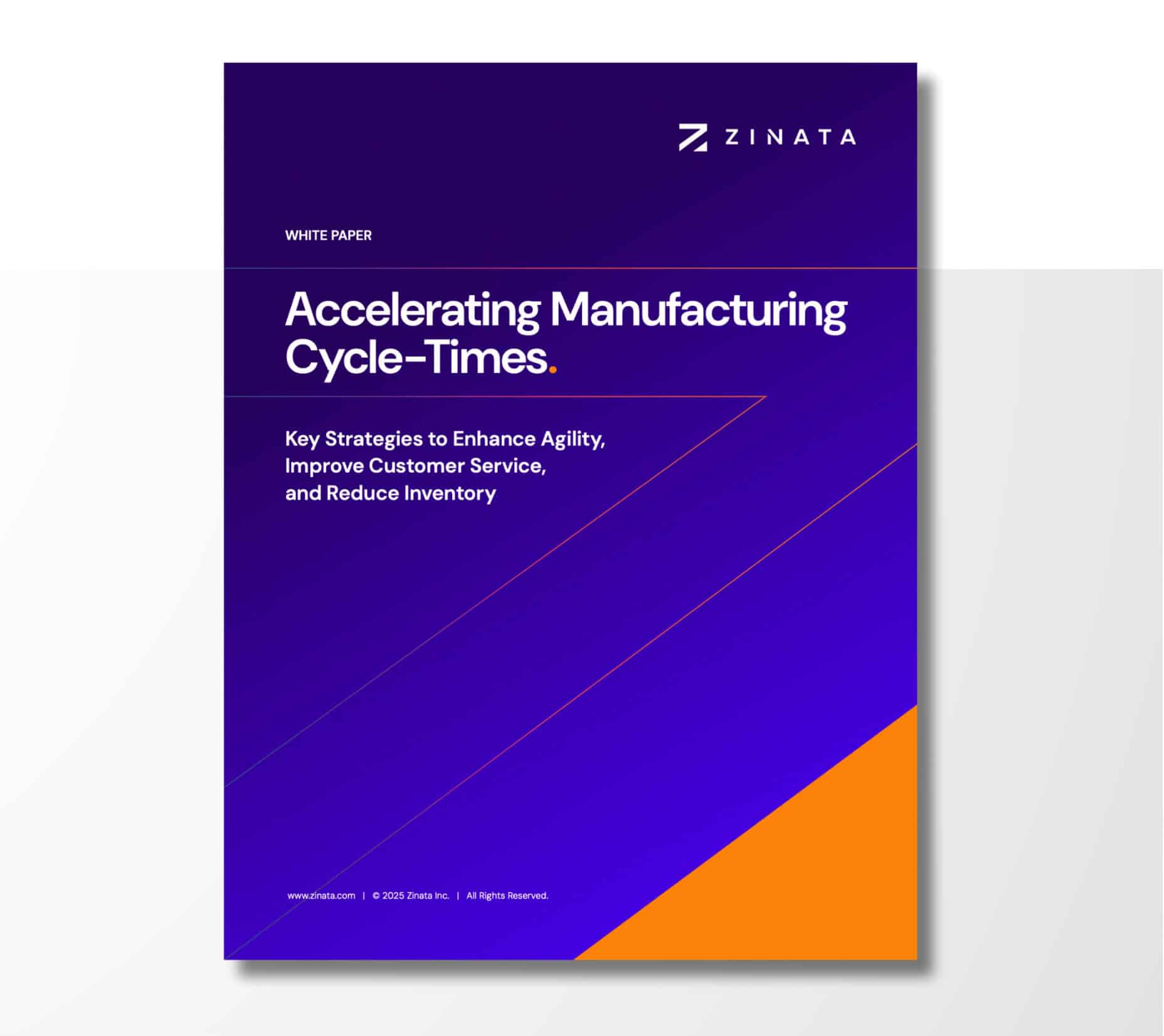Accelerating Manufacturing Cycle-Times